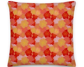 Flower Burst Premium Pillow