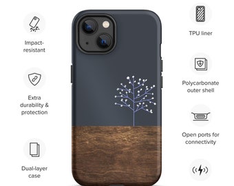 Tree Art Tough iPhone case