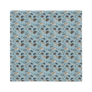 Hedgehog Forest Pillow Cover image 1
