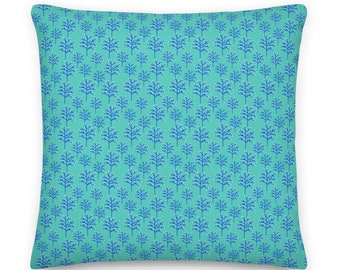 Winter Tree Pattern Premium Pillow