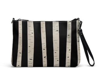 Birch Tree Stripes Crossbody Bag