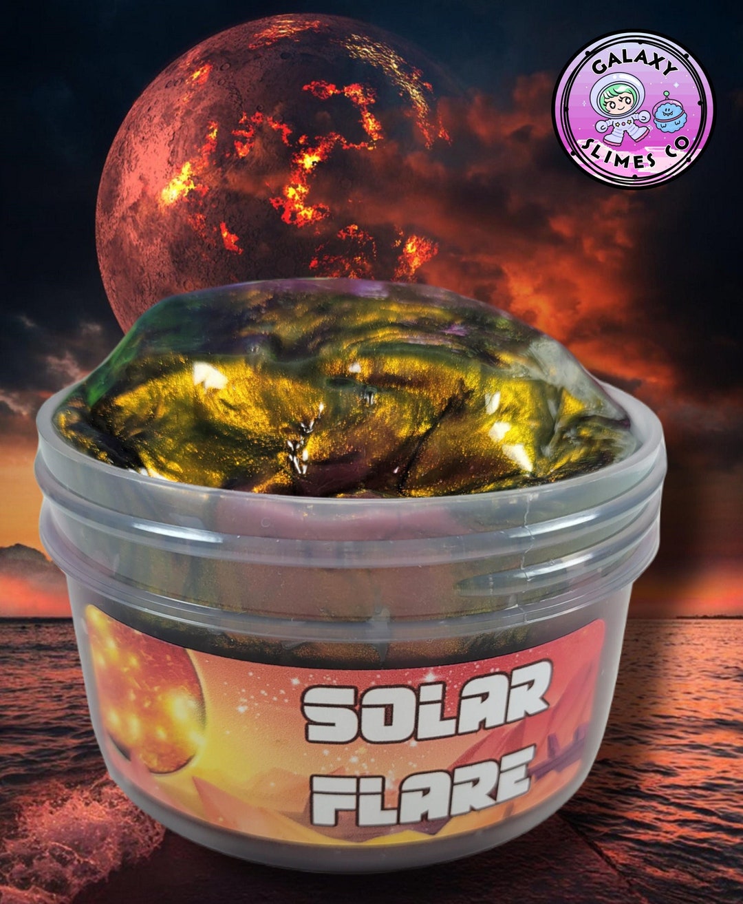 SOLAR Flaremultichrome Coated Clear Slimecolorshiftinganxiety Relief