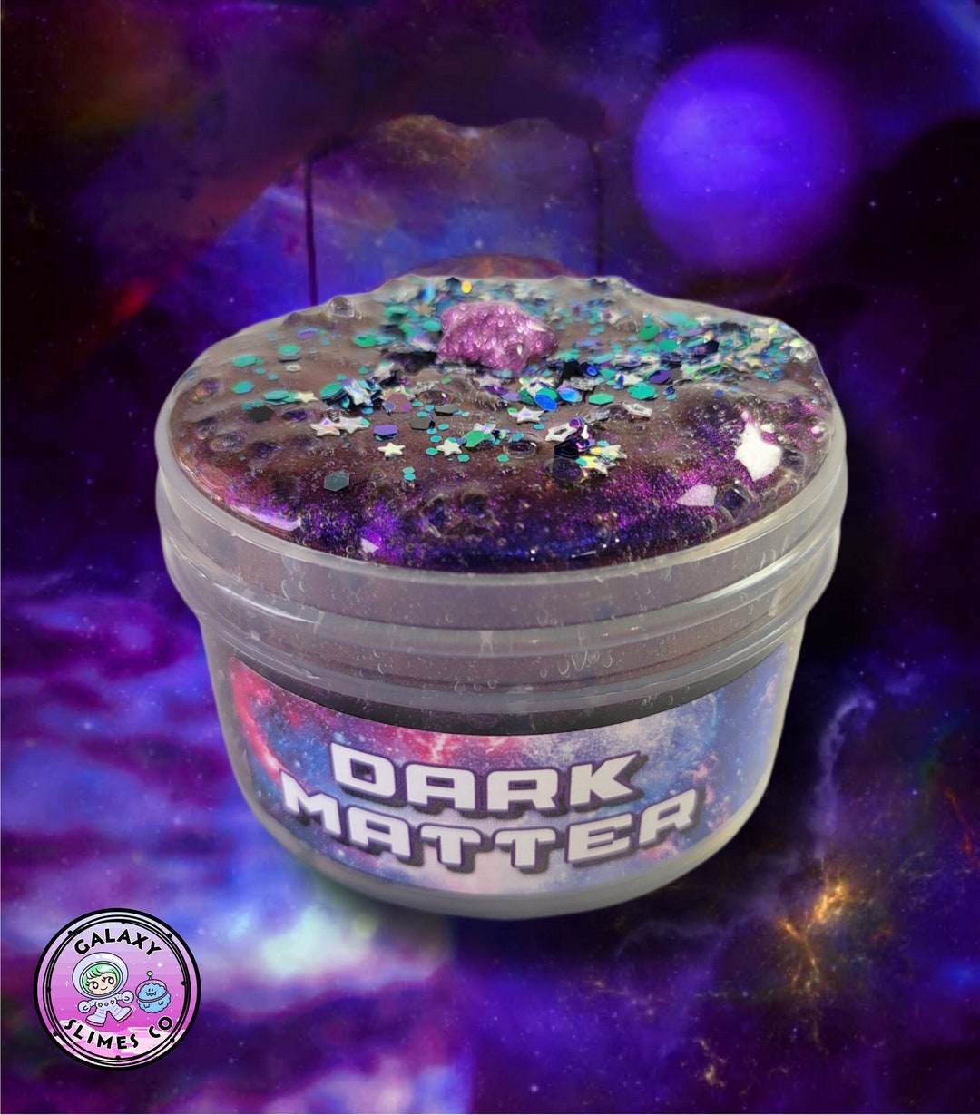 DARK Matter-multichrome- Coated Clear Slime-colorshifting-anxiety ...