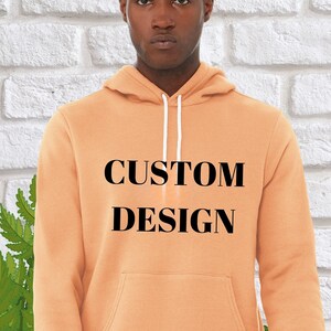 Fleece Hoodie Personalized Etsy