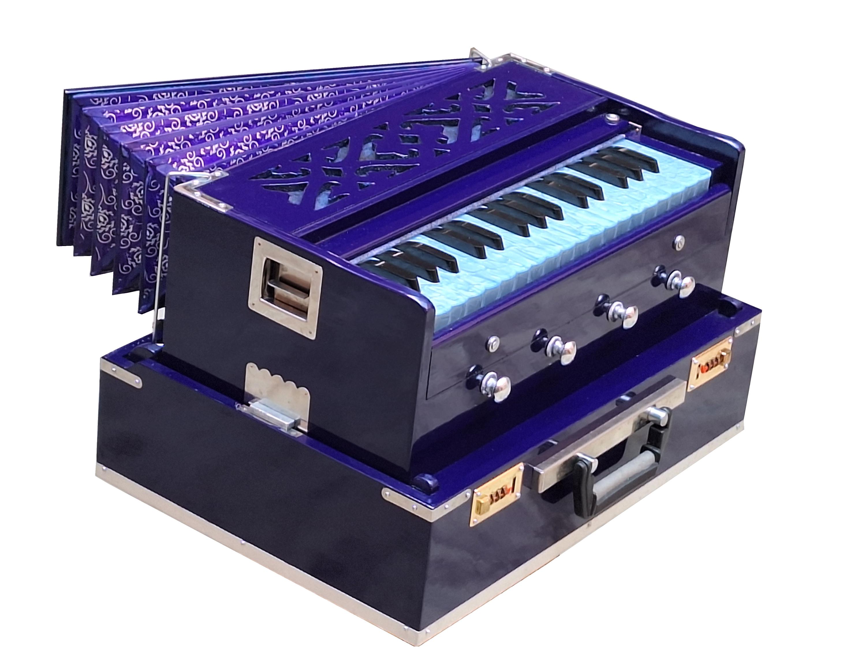 Harmonium(ハーモニーウム) New Harmonium 7 Stopper Multi Bellow 39 Key 440Hz Indian