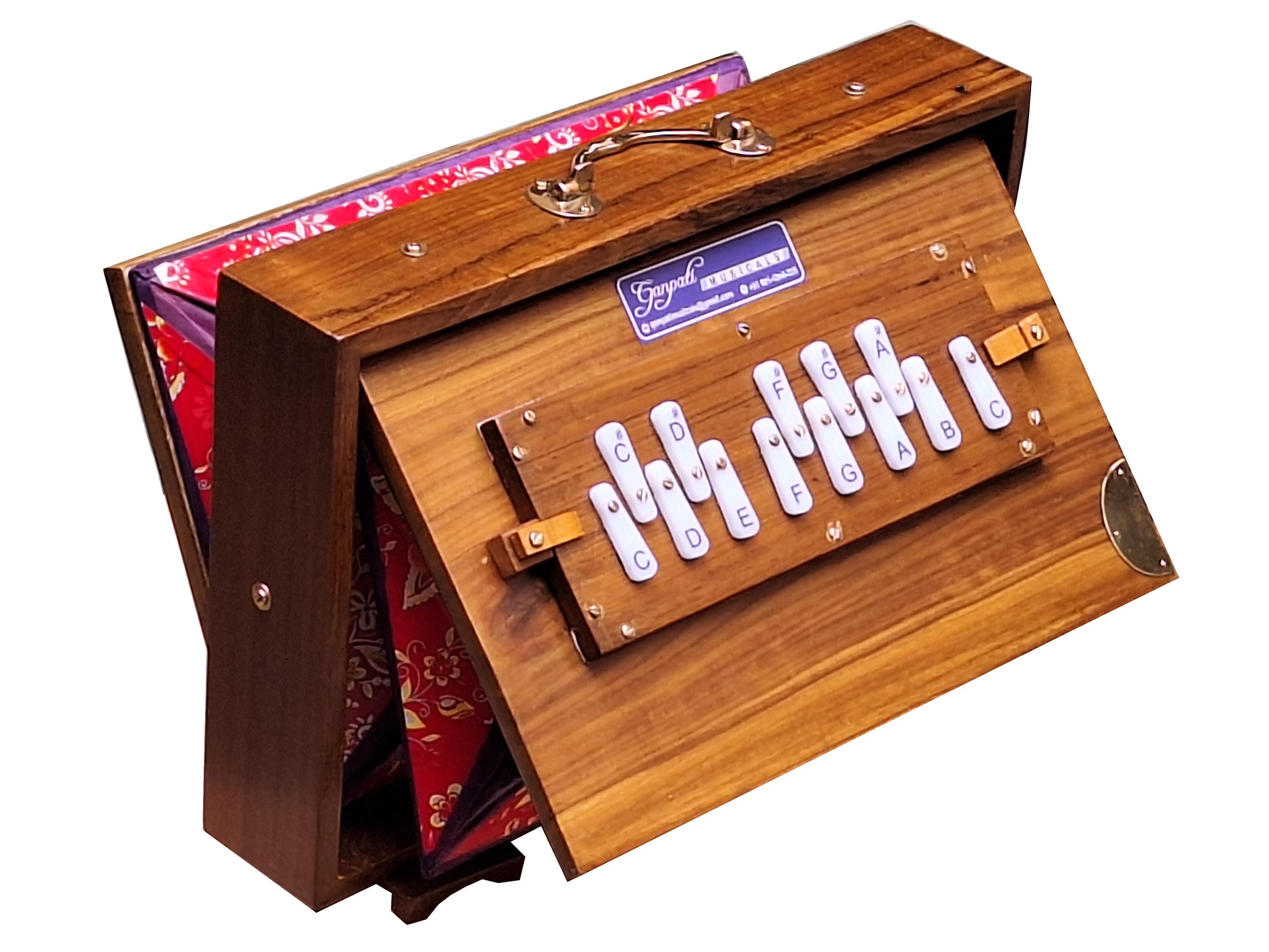 シュルティボックス チーク材シュルティボックス：13音入りシュル・ペティ（バッグ付き