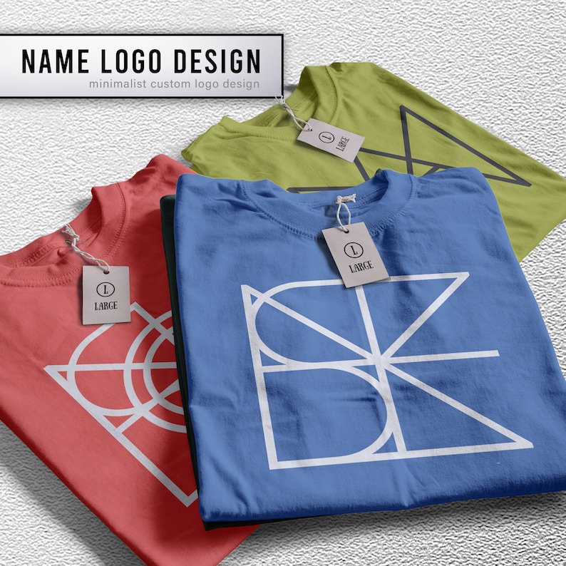 Custom Name Logo Design Minimalist Logo Name Logo SVG Etsy
