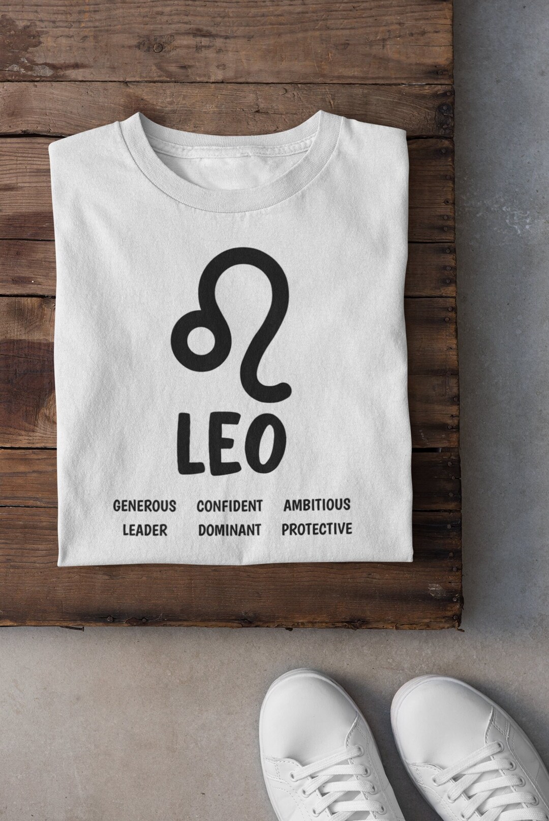 Leo Zodiac Horoscope Shirt Zodiac Signs Adjectives Characteristics Tshirt Leo Quote Zodiac