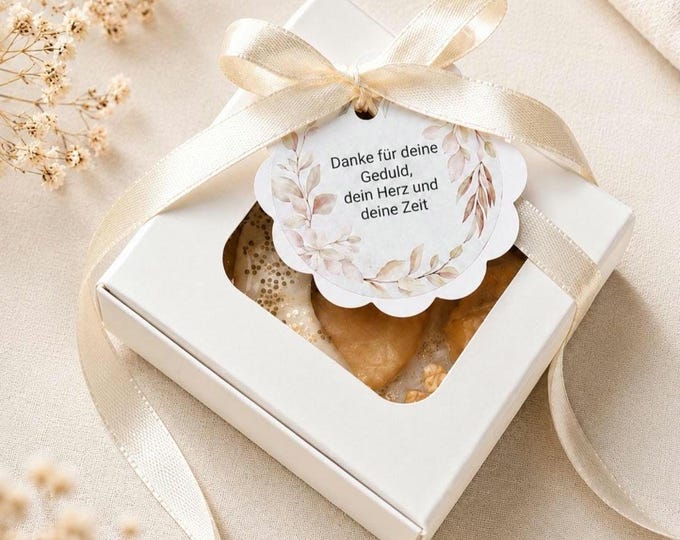 Thank you gift for teachers & educators – scented pendants with dried flowers, 1 piece or set of 3