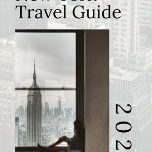 New York USA travel guide 2024 - travel planner/travel guide with top sights, cafes, restaurants, bars and insider tips - in German