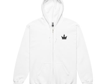 Sudadera con capucha y cremallera Sponsey Crown (Colores claros)