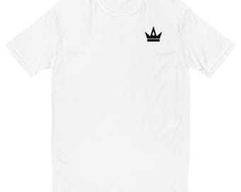 Camiseta de manga corta con corona simple de Sponsey (colores claros)