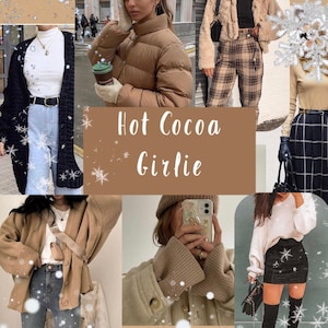 Winter clothes aesthetic online