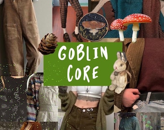 Goblin Core Aesthetic Thrifted Box Bundle Clothing Clothes Goblincore Dark Goth Gift for Her Vintage Clothes Mystery Box