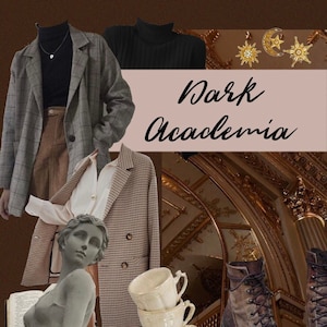 Dark Academia Box Bundle Clothing Clothes Style Gift for Her Clothes Core Aesthetic Mystery Thrift Thrifted Box