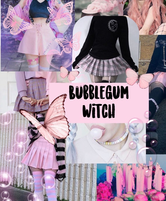 Bubblegum Witch Core Aesthetic Mystery Box Bundle Clothing - Etsy