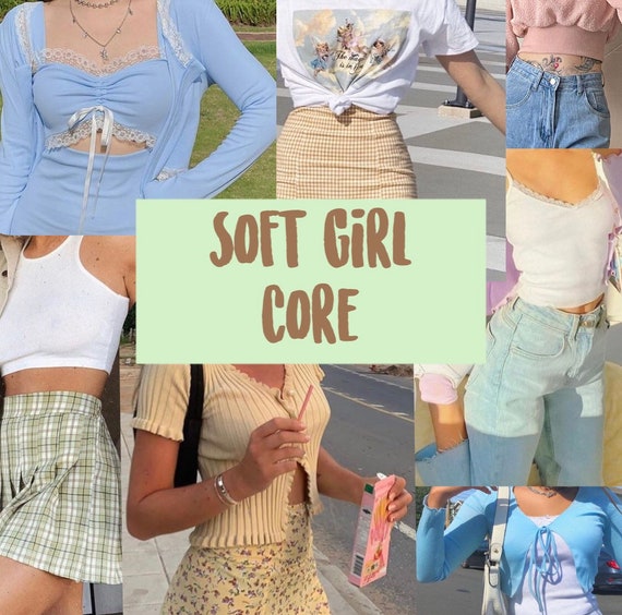 Soft Girl Core Aesthetic Mystery Box Bundle Clothing Clothes - Etsy