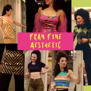 Fran Fine Core Aesthetic Mystery Box Bundle Clothing Clothes Style Gift for Her Accessories Vintage Clothes The Nanny Pink 90s Aesthetic Box