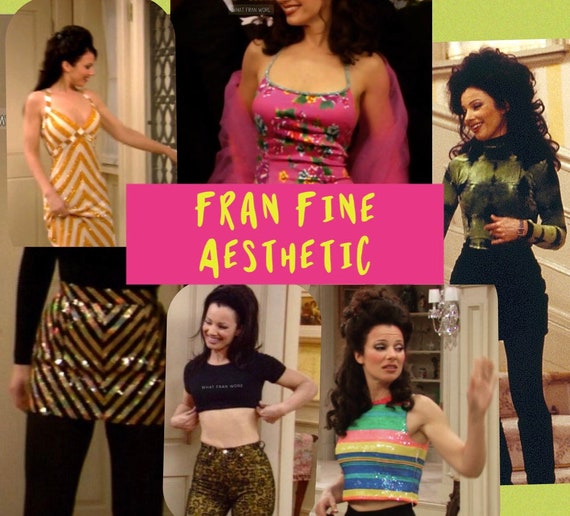 Fran Fine Core Aesthetic Mystery Box Bundle Clothing Clothes Style Gift for  Her Accessories Vintage Clothes the Nanny Pink 90s Aesthetic Box 