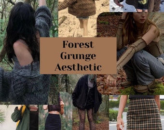 Forest Grunge Earthycore Aesthetic Box Bundle Clothing Clothes Style Gift for Her Clothes Earthcore Earth Goblin Mystery