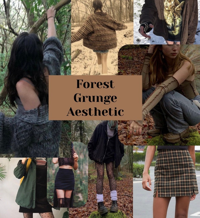 Forest Grunge Earthycore Box Bundle Curated Clothing Collection Style ...