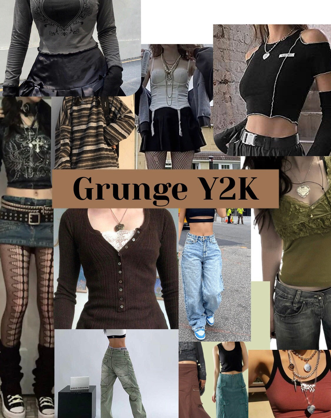 Grunge Y2K 2000s Core Aesthetic Mystery Box Bundle Clothing 