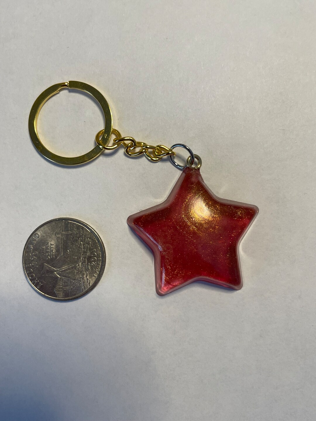Small Star Keychain - Etsy