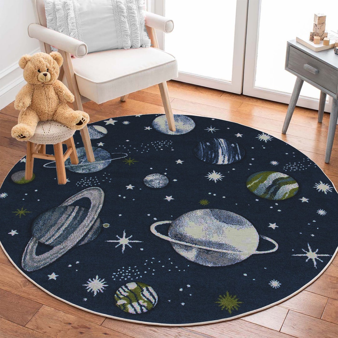 Galaxy Rug Round Rug Rug Galaxy Rugs for Etsy