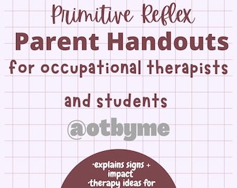 Primitive Reflex Education Handout