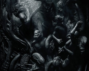 Affiche du film Alien : Covenant 2017 disponible dans de nombreuses tailles, avec ou sans cadre