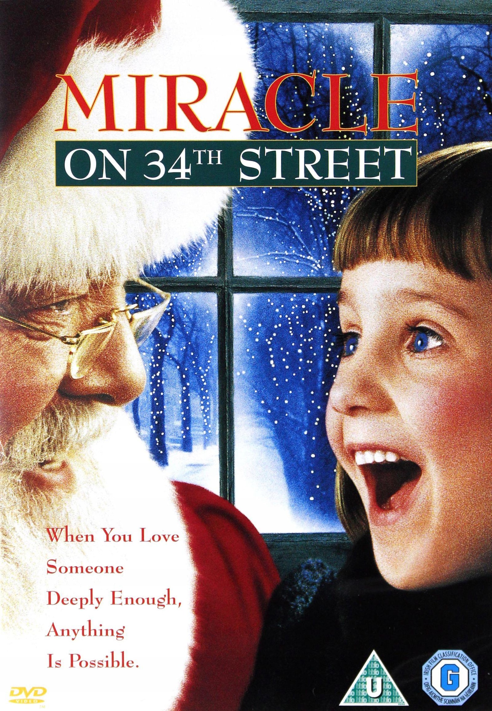 Miracle on 34th Street Movie Poster: Framed Canvas Wall Art - Etsy