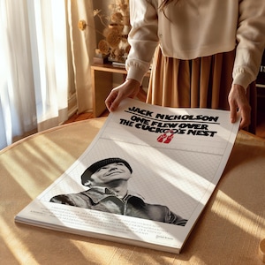 Einer flog über das Kuckucksnest Poster | Keilrahmen | J.Nicholson gerahmter Druck, Wandkunst, Film Poster, Filmkunst in verschiedenen Größen