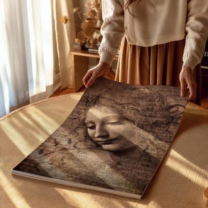 Leonardo da Vinci – &quot;La Scapigliata&quot; (c. 1506–1508) | Fine Art Print or Canvas | Multiple Sizes | Framed & Unframed