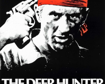 The Deer Hunter 1978 Movie Poster | Canvas | The Deer Hunter Framed Print,Wall Art, Movie Poster, Movie Art in  in Various Sizes