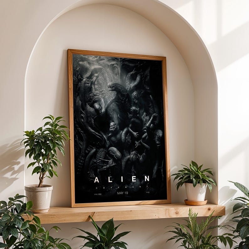 Alien: Covenant 2017 Movie Poster Print Available in Many Sizes, FRAMED ...
