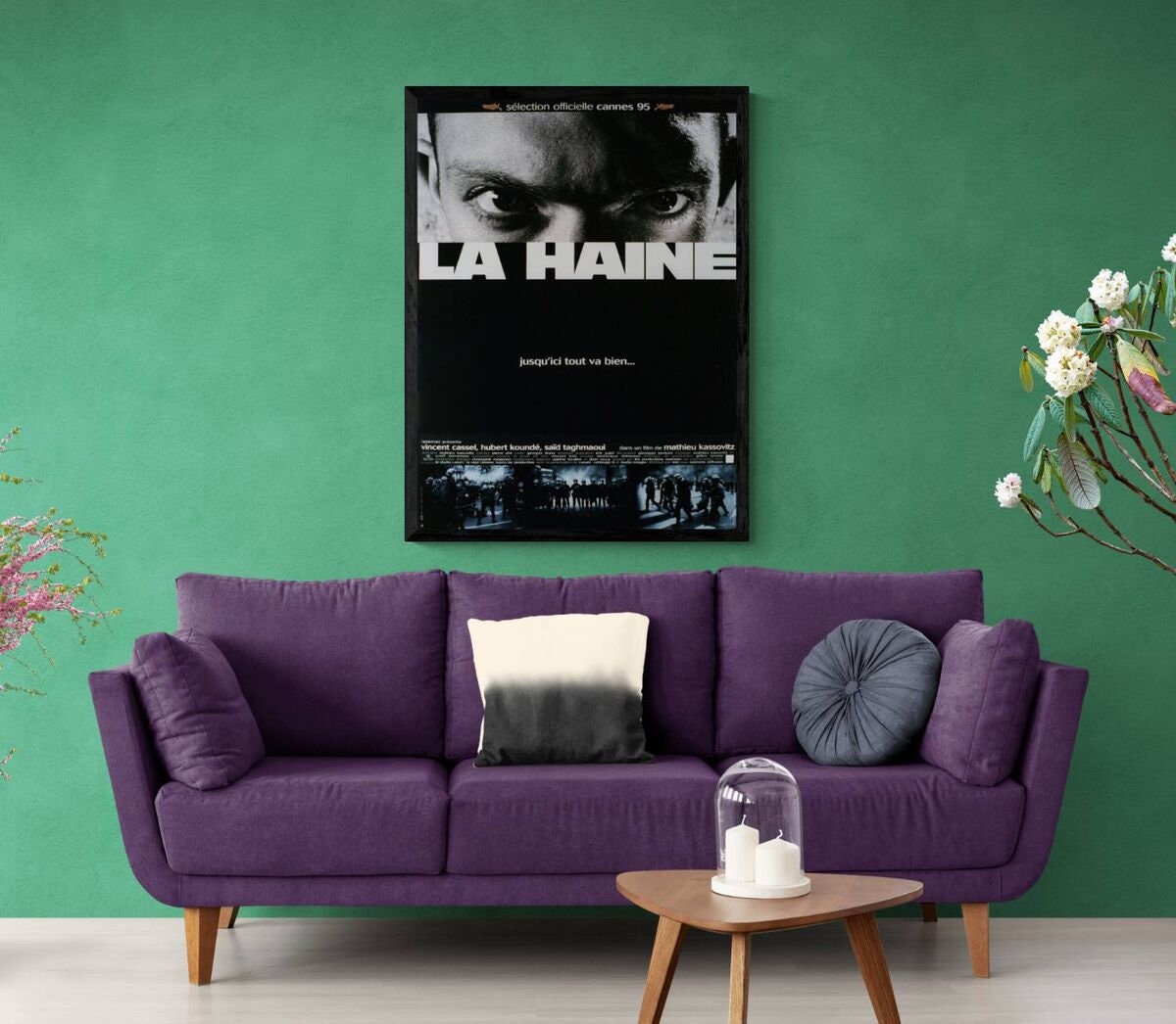 Poster E Stampe Su Tela Del Film La Haine – Riproduzione Pop Art – Quadro Per Parete - Foto 2
