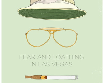 Fear And Loathing In Las Vegas 1998 Movie Poster in Available Many Sizes, FRAMED or UNFRAMED Available
