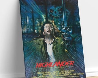 Highlander 1986 Movie  " Canvas Art Decor " Available in Many Sizes