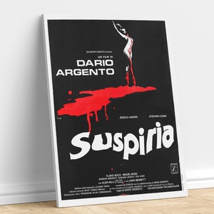 Suspiria 1977 Movie &quot; Canvas Art Decor &quot; Available in Many Sizes