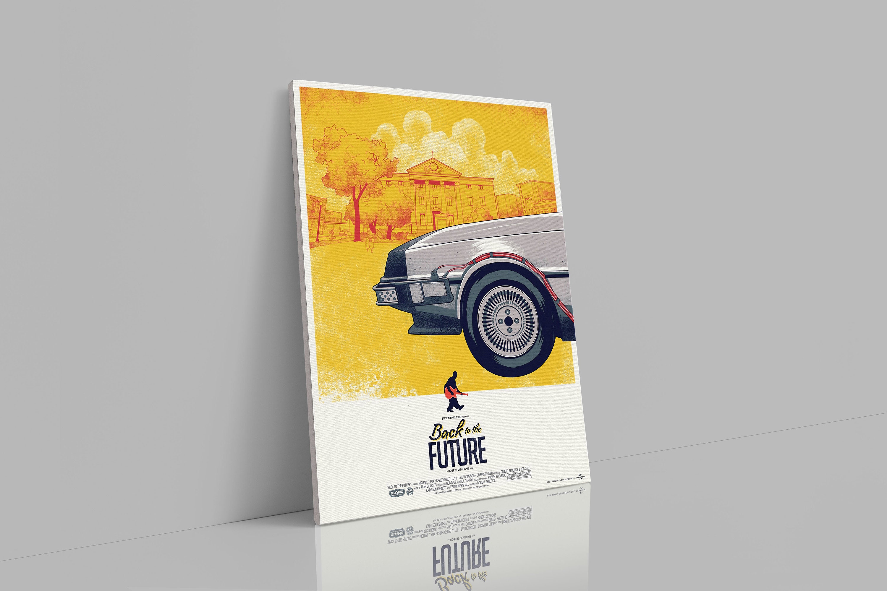 Back to the Future Wall Decor Canvas Art Available Set of 3 or Each