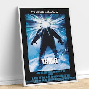 The Thing 1982 John Carpenter Classic Movie Canvas Art disponibile in molte dimensioni