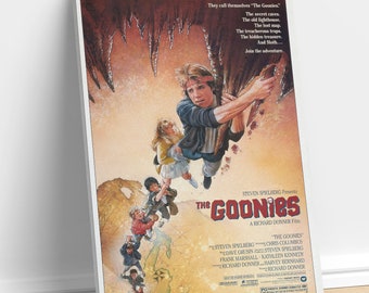 The Goonies 1985 Retro Movie " Canvas Art Decor " Disponible en de nombreuses tailles