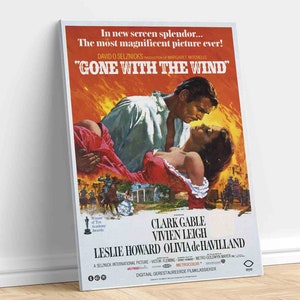 Vom Winde verschwunden Kunst: 1939 Retro Movie Decor