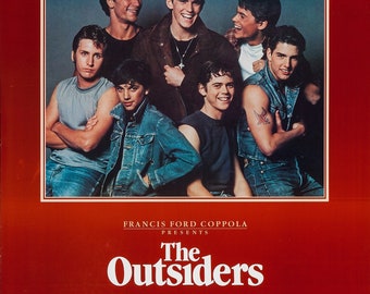 The Outsiders Original Quad Poster - Film Poster - Movie Poster