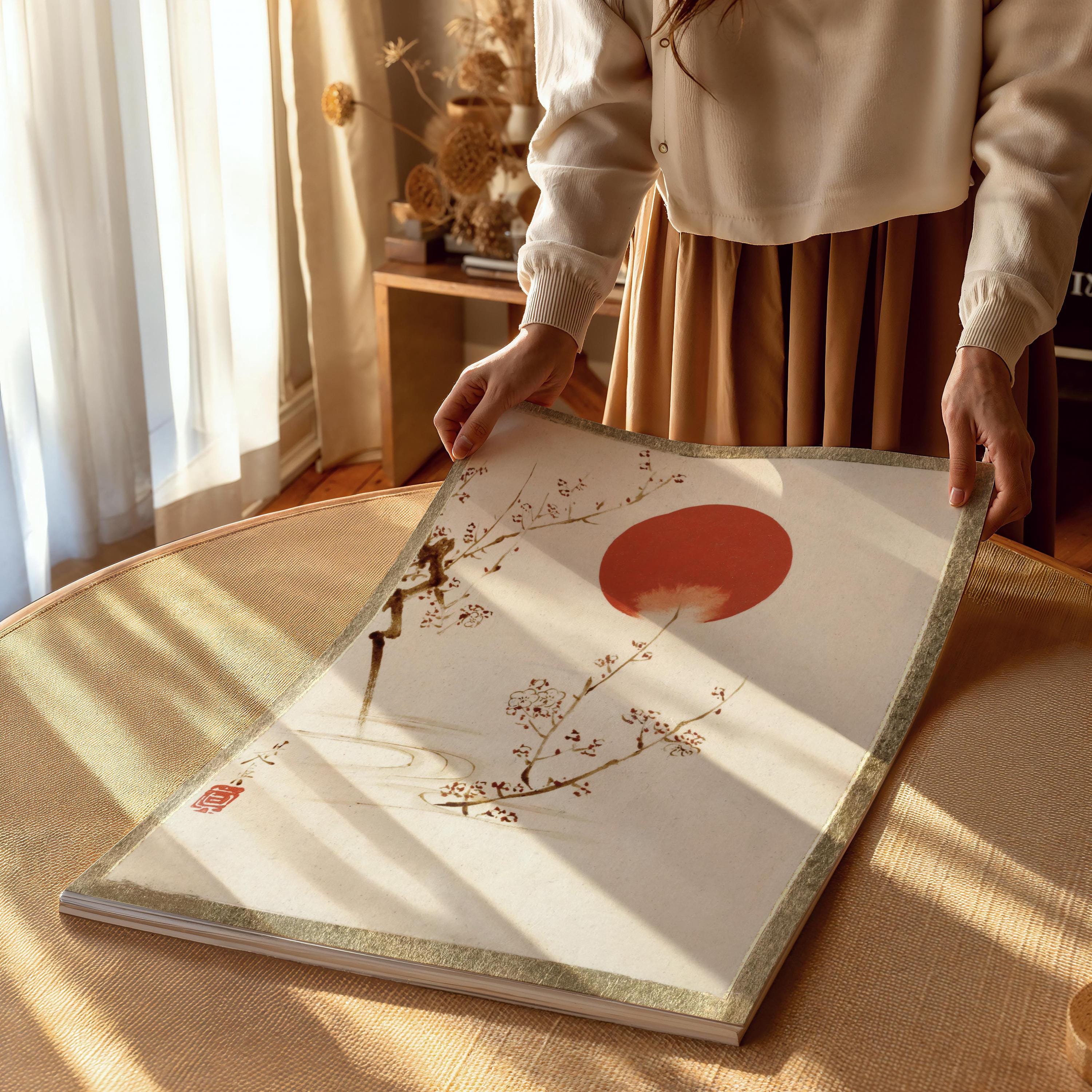 昭和レトロ美人画 直筆(アコーディオン)木製額縁