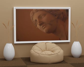 Roman Statue Canvas Art Print: Classical Sculpture, Ready to Hang