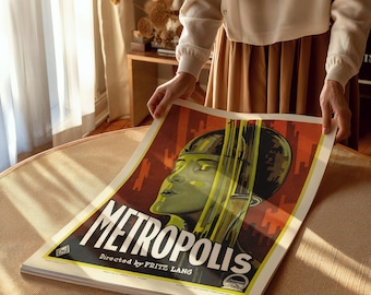 Metropolis 1927 Movie Poster Available in Many Sizes, FRAMED or UNFRAMED Available