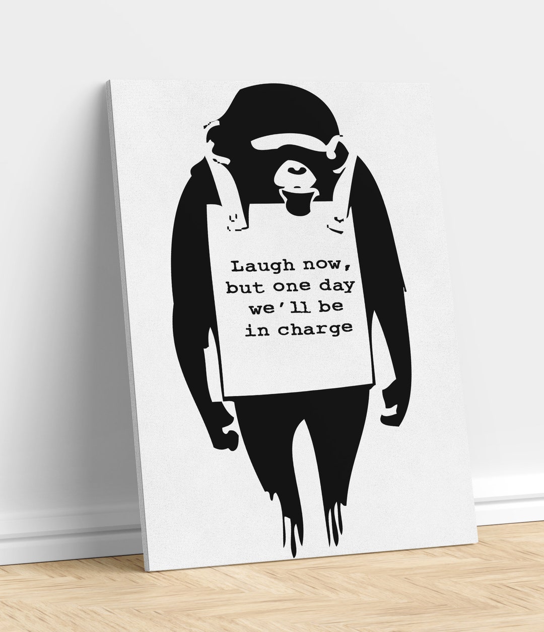 Collage Montage Collection Banksy Street SINGLE TOILE murale ART Photo