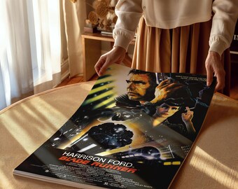 Blade Runner 1982 Retro Movie Available Many Sizes, FRAMED or UNFRAMED Available