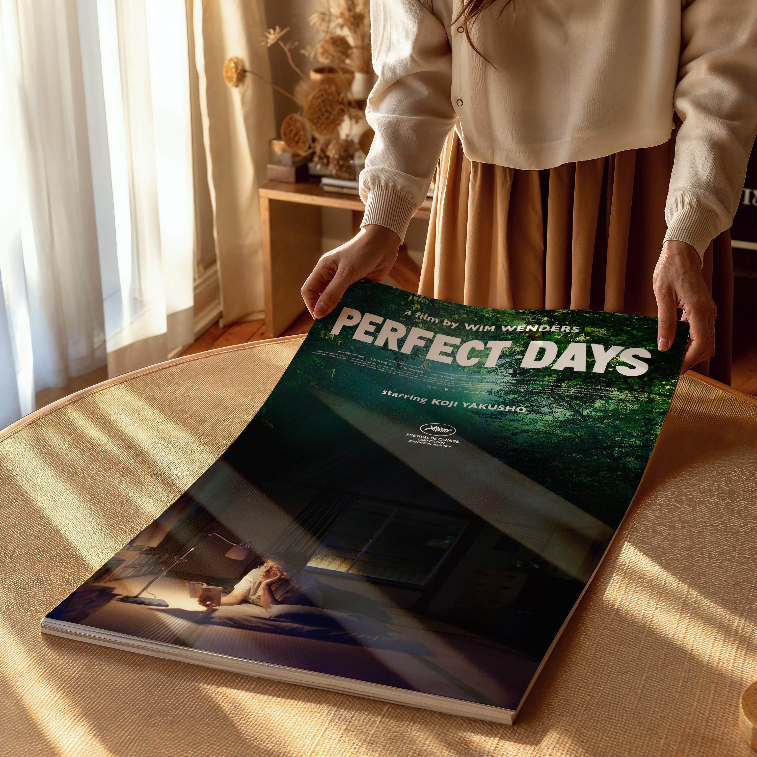 Perfect Days 2023 Movie Poster | Canvas | Perfect Days Framed